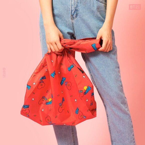 NWOT Standard Baggu - BT21 (BTS) x Line Friends - Picture 3 of 8